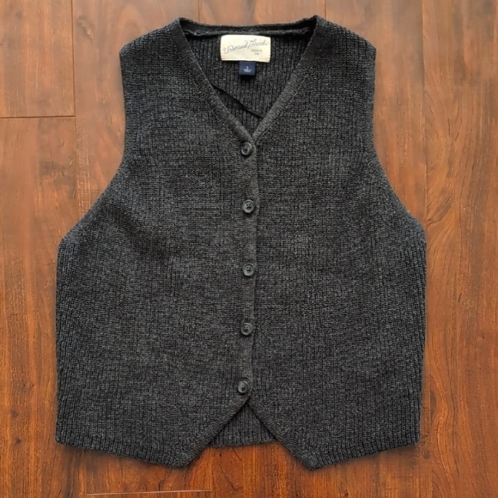 Universal Thread Women's Button-Front Sweater Vest - Picture 2 of 7